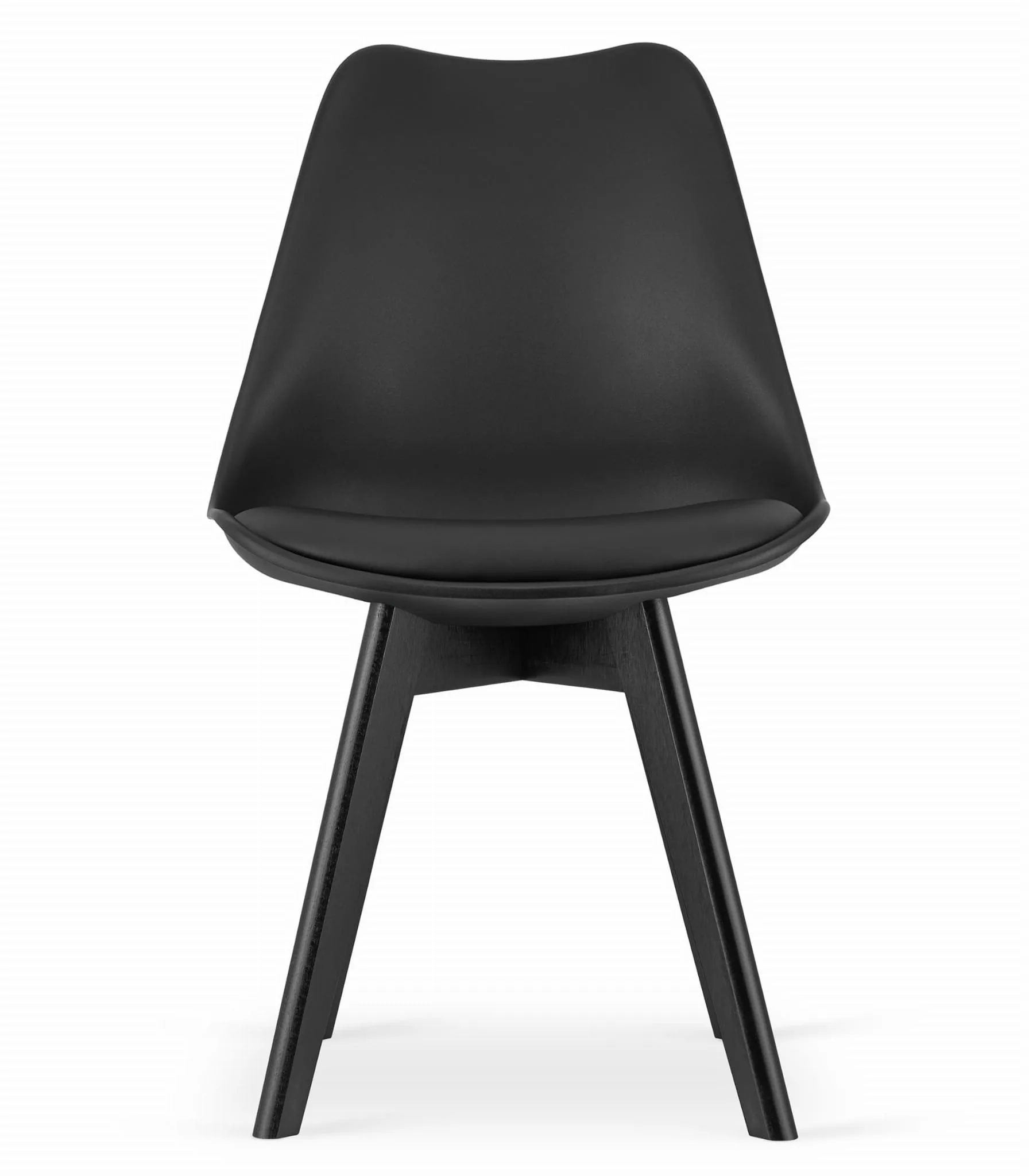 Krzesło MARK czarne czarne nogi