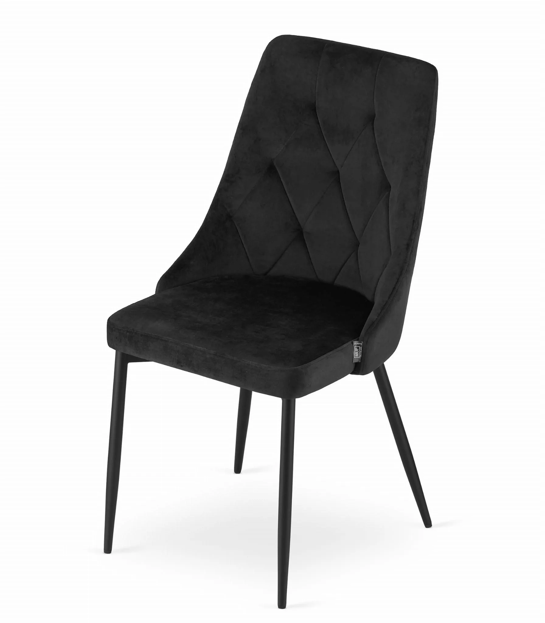 Krzesło IMOLA aksamit czarny