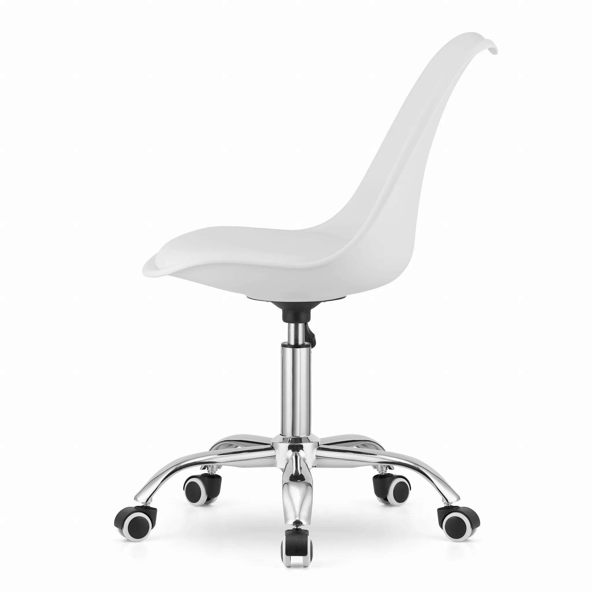 Krzesło obrotowe ALBA białe