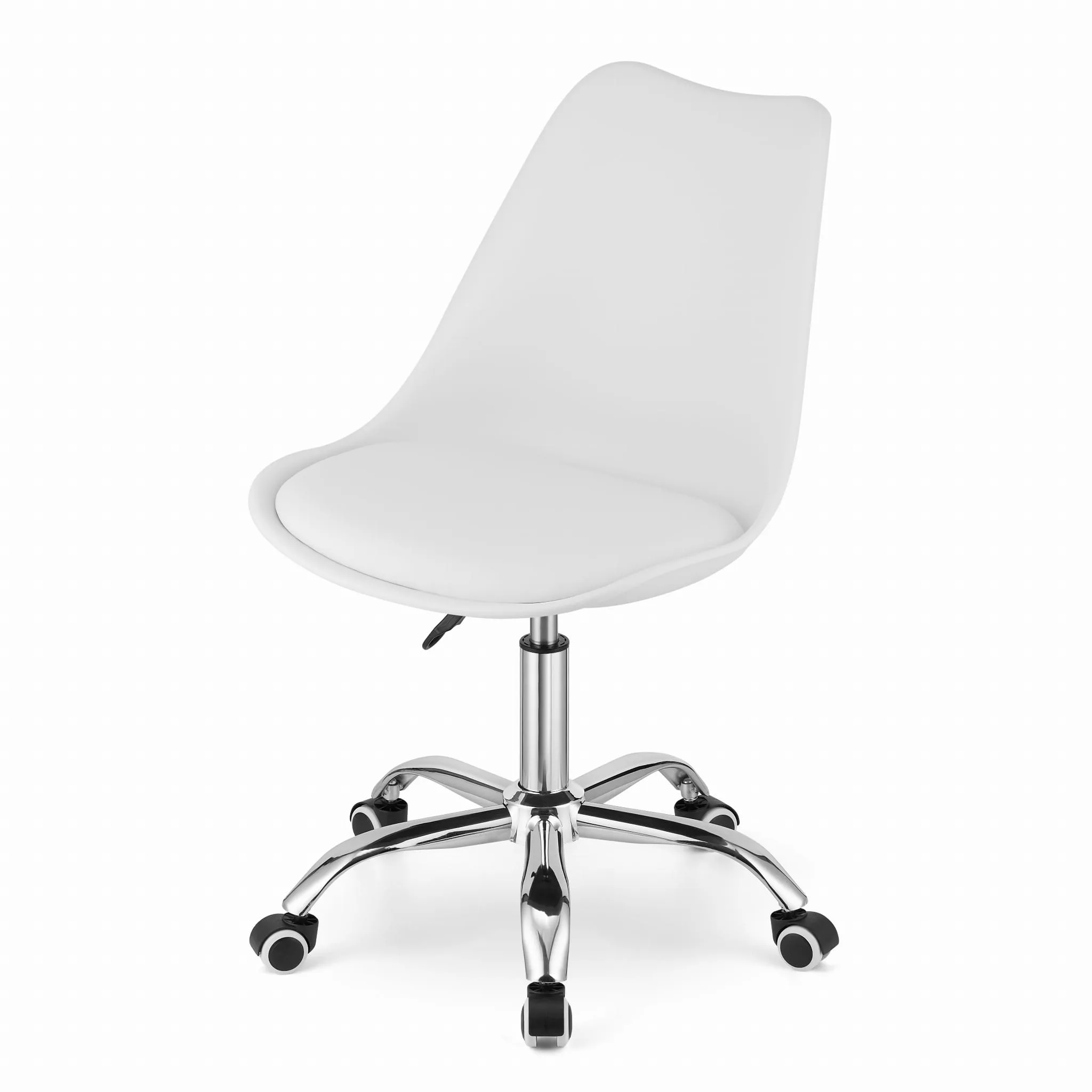 Krzesło obrotowe ALBA białe